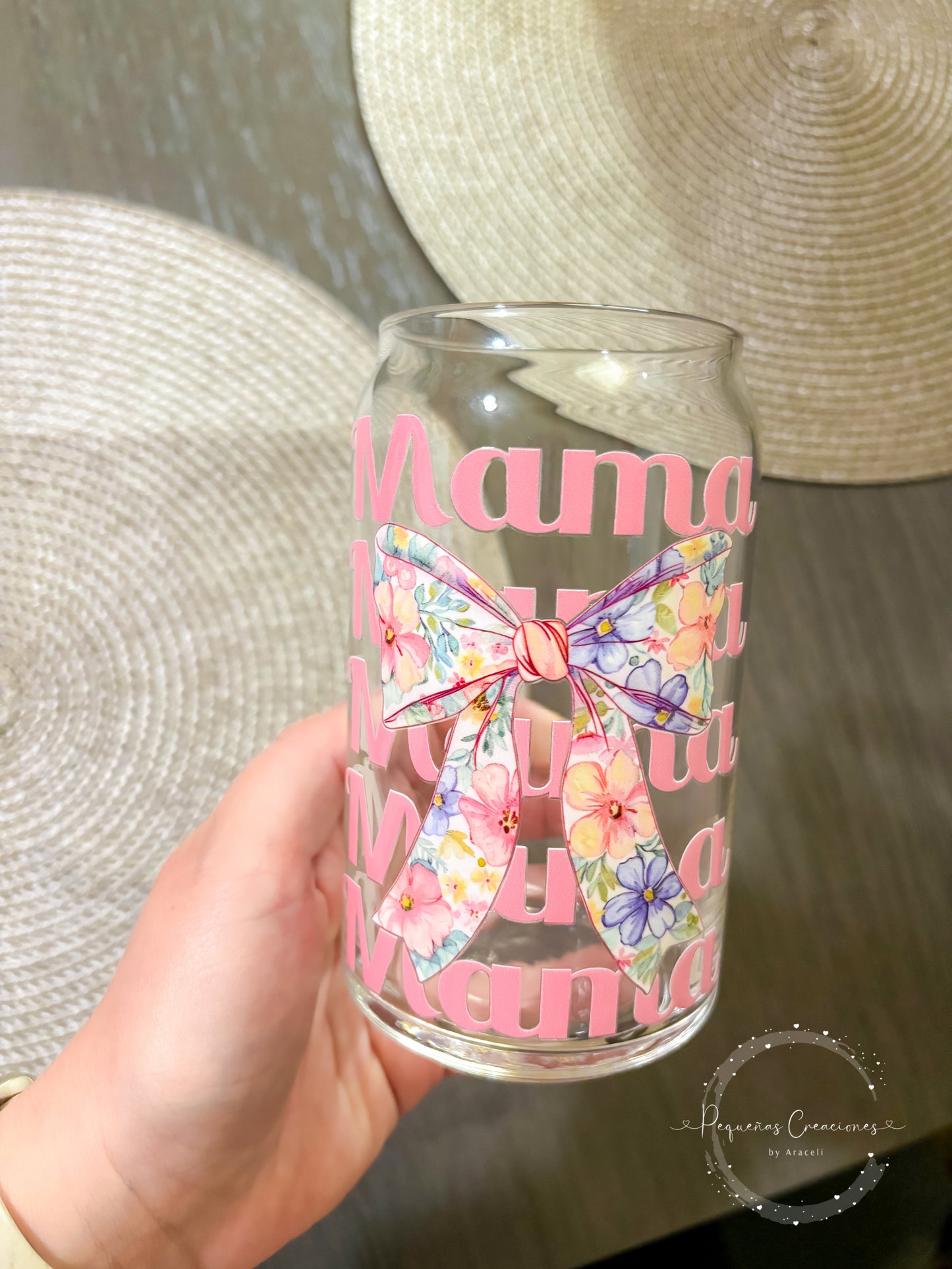Mama Floral Bow