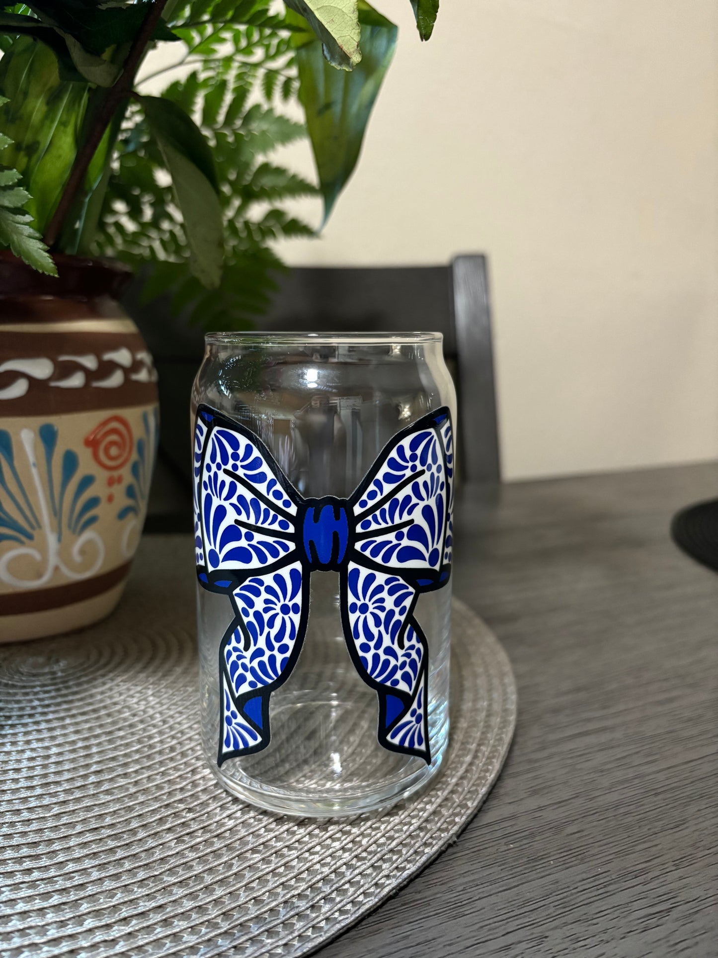 Blue Talavera Bow