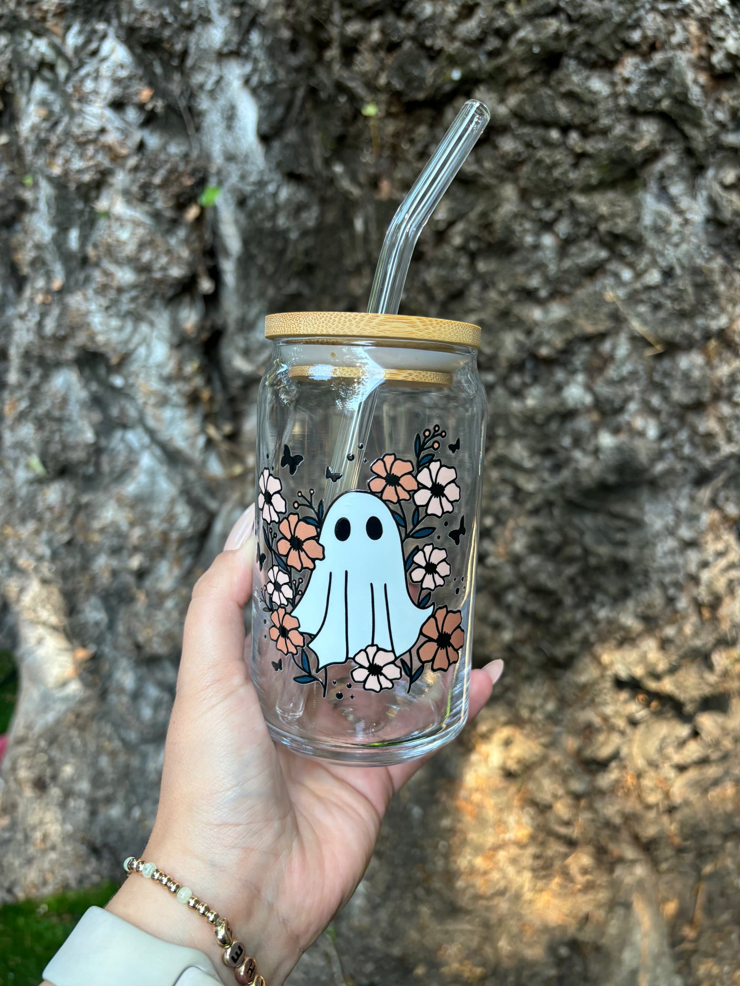 Cute Floral Ghost