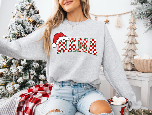 Mama santa hat