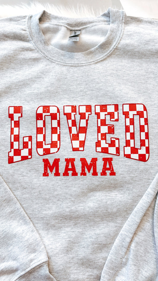 Loved Mama Checkered