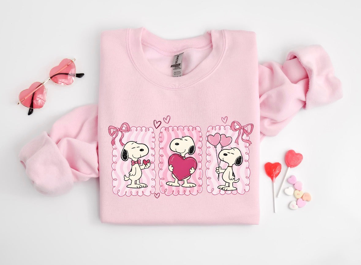 Snoopy love Sweatshirt