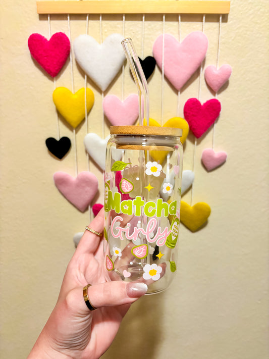 Matcha girly 16oz Cup