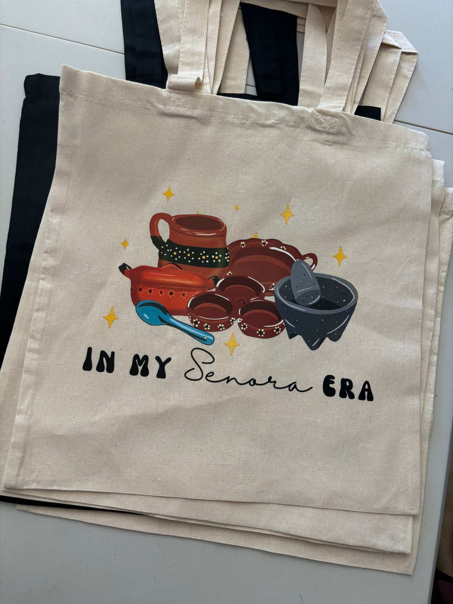 In my señora era tote