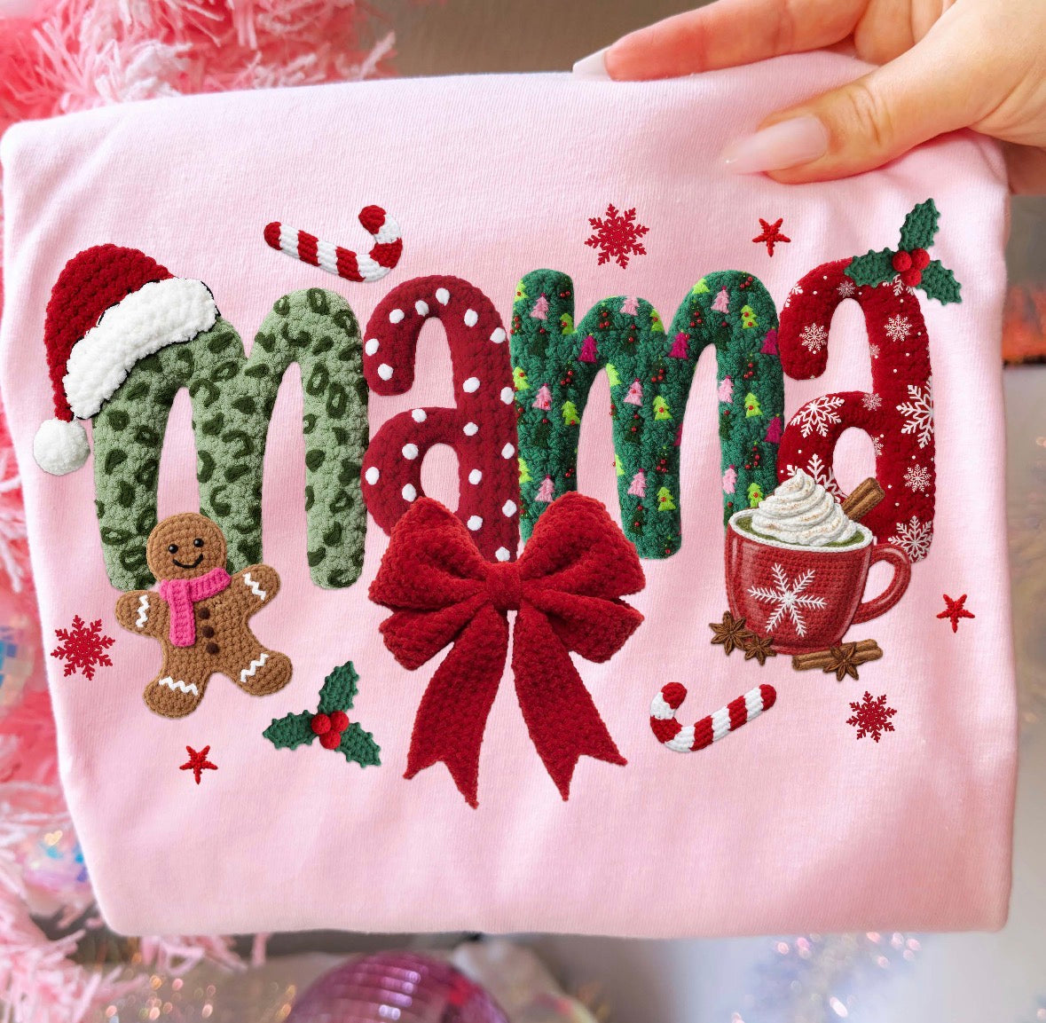 Mama yarn design