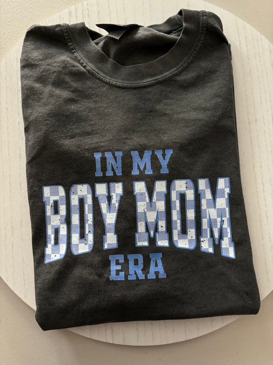 Boy Mom Era checkered