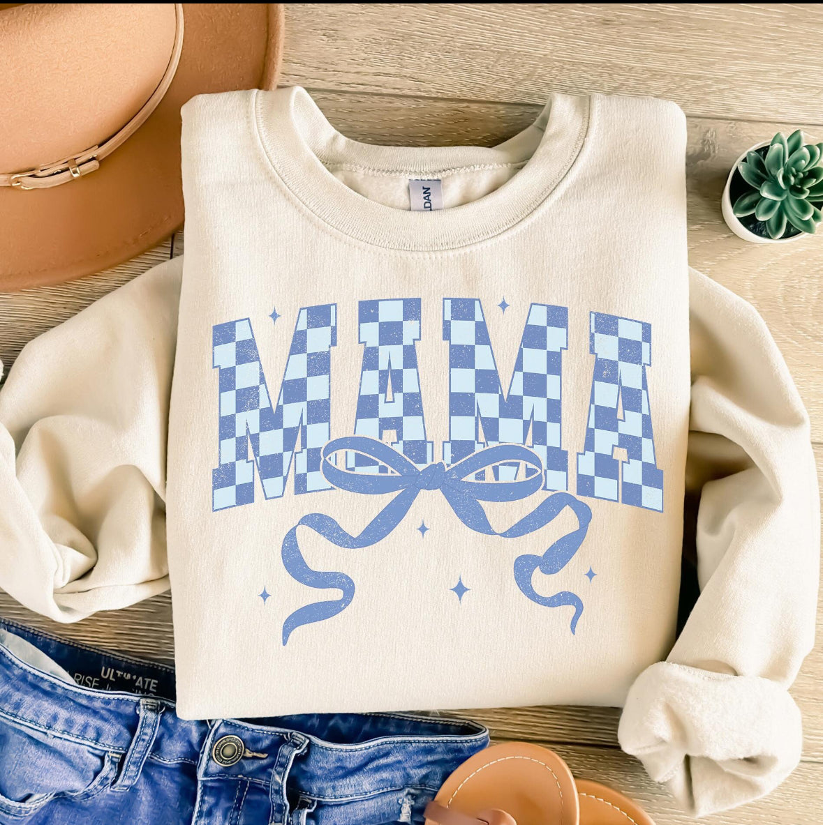 Blue Mama Bow