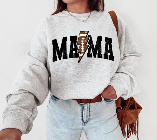 Football Bolt Mama Sweatshirt