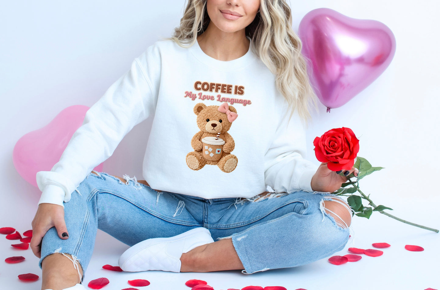 Coffee is my love language Sweatshirt