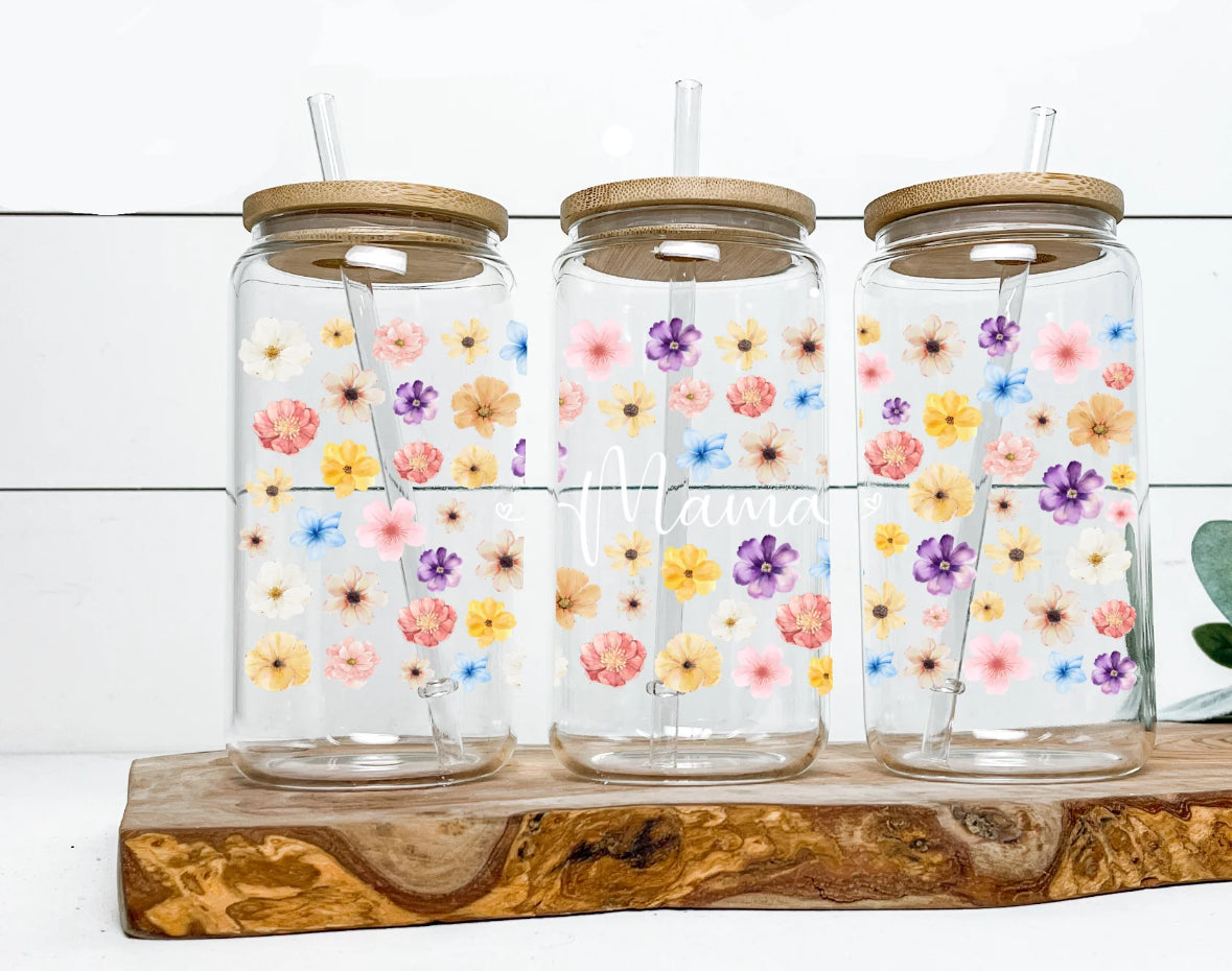 Mama Floral 16oz Cup
