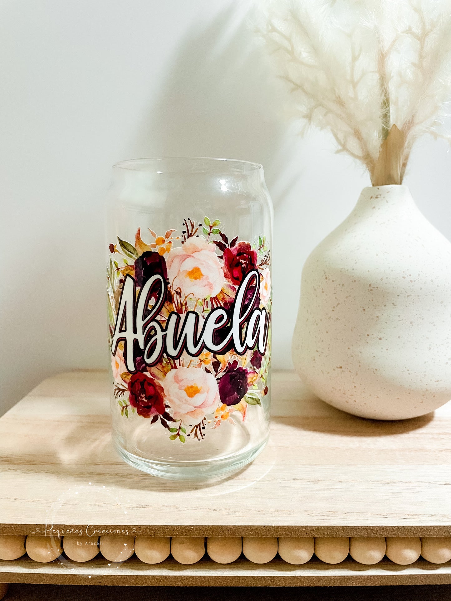 Abuela floral cup