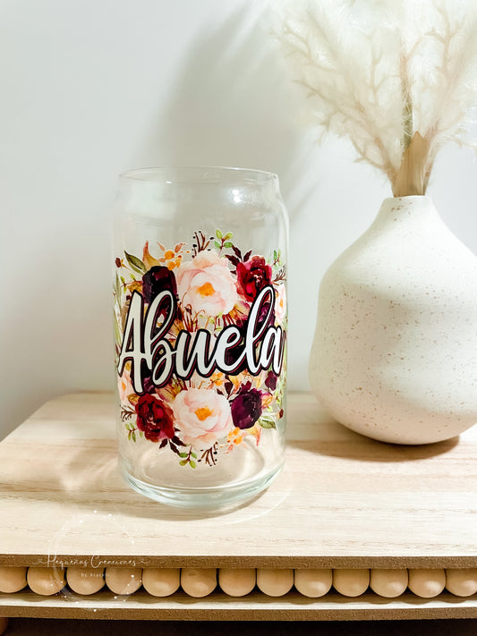 Abuela floral cup