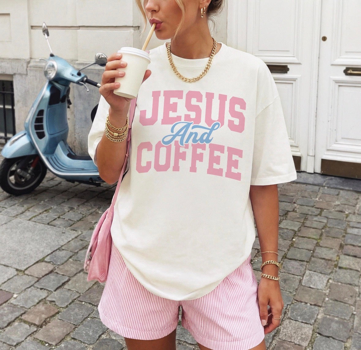 Jesus and Coffee Tee