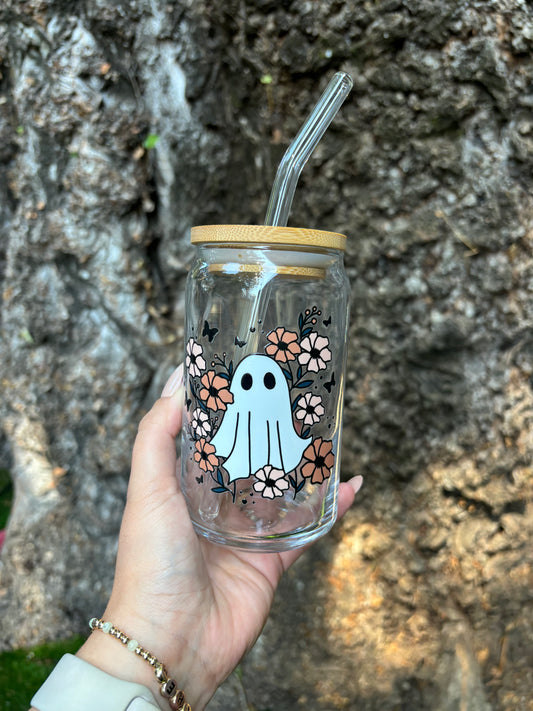 Cute Floral Ghost